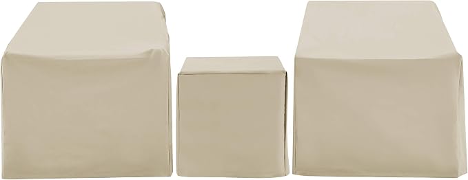 Crosley Furniture Patio Furniture Covers, Waterproof 3-Piece Cover Set - Image 2