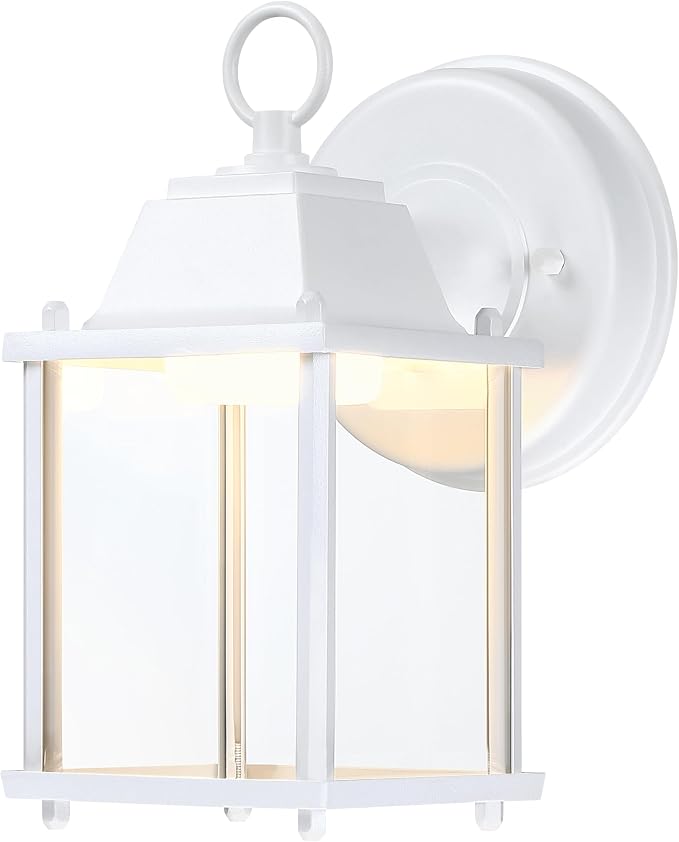 LIT-PaTH Outdoor LED Wall Lantern, Exterior Wall Sconce Porch Light Fixtures by LIT-PaTH