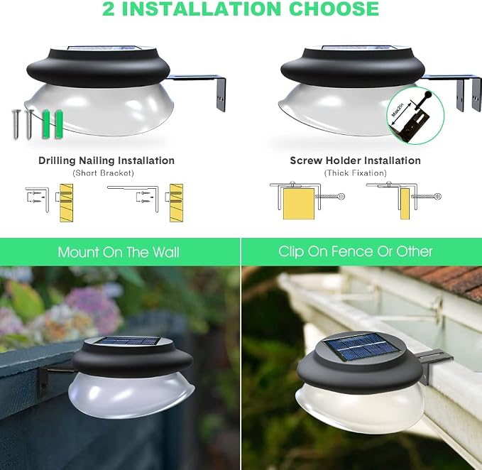DBF Outdoor Solar Gutter Lights - Image 6