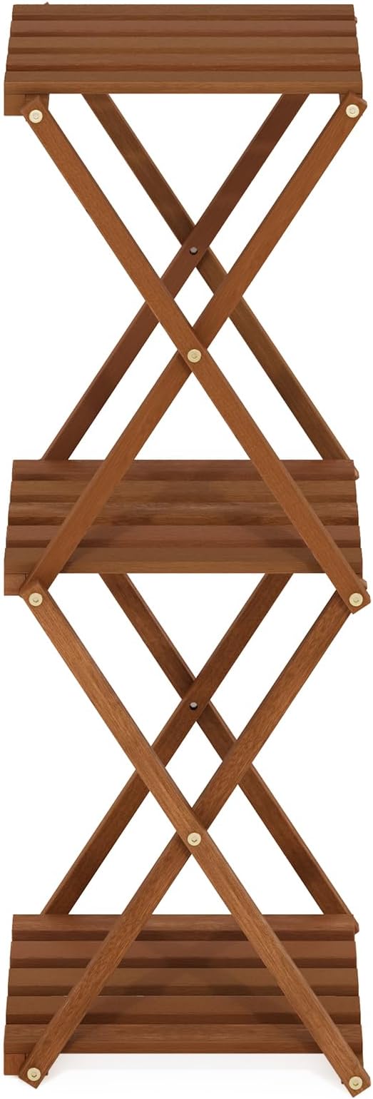 Furinno TIOMAN Patio Table, 3-Tier Outdoor Side Table, Toolless Multipurpose - Image 6