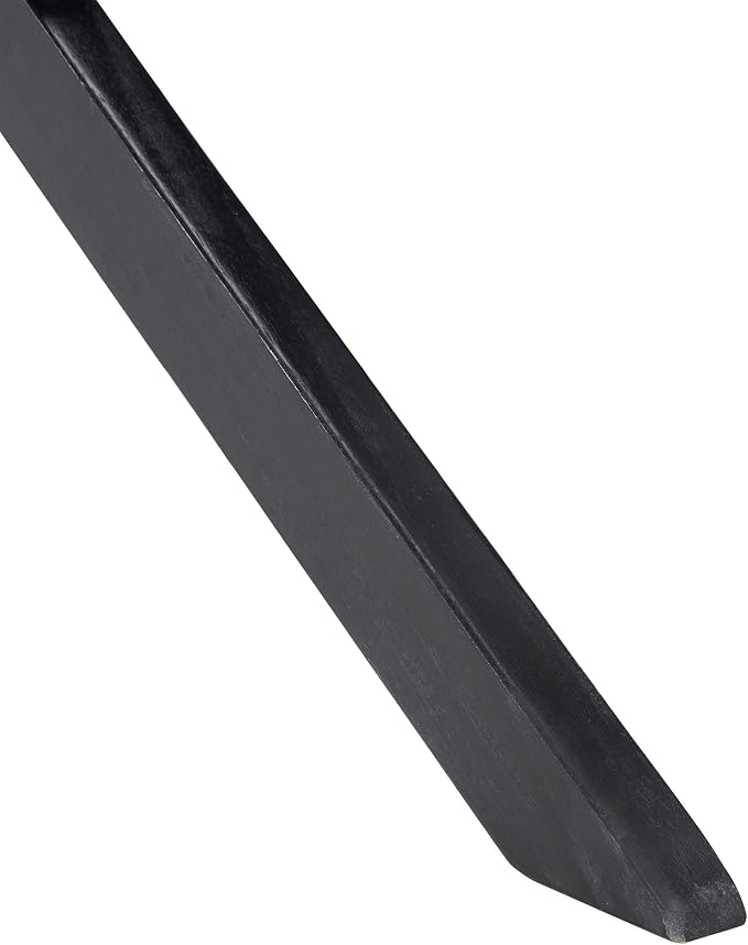 SAFAVIEH Outdoor Collection Kobina Black Acacia Wood/Black Rope Foldable Bench - Image 15