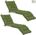 Kigley 2 Pcs Chaise Lounge Cushions 75 x 22 x 5 Inches Soft Lounge Chair by Kigley