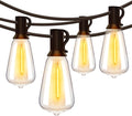 Ollny 50FT Outdoor String Lights, Shatterproof Connectable Patio Lights by Ollny