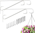 Plant Hangers Outdoor Plant Hooks Heavy Duty Iron Plant Hanger Hook by Hystun