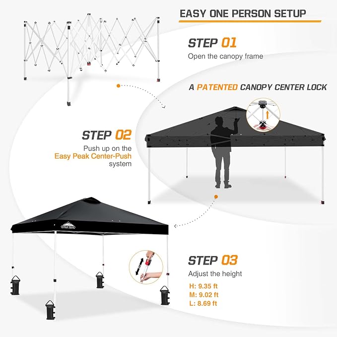 EAGLE PEAK Pop Up Canopy Tent - Image 6