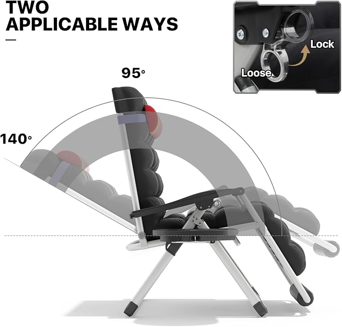 MoNiBloom Zero Gravity Lounge Chair - Image 6