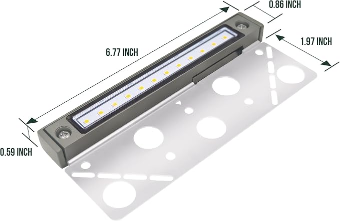 GKOLED 8Pack 6.8 Inch LED Low Voltage Hardscape Lighting, Outdoor Paver Lights - Image 7