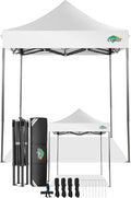 COBIZI 6.6x6.6 Pop Up Canopy Without Sidewall, Heavy Duty Canopy UPF 50+ All by COBIZI