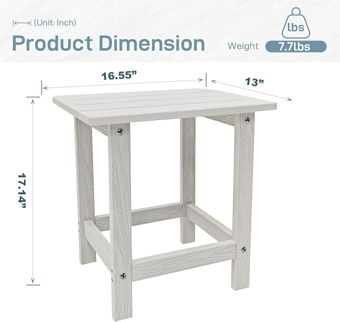Adirondack Side Table - Image 3