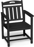 Ciokea Outdoor Patio Dining Chair, HDPE Porch Chairs by CIOKEA