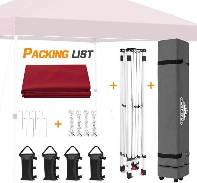 EAGLE PEAK Pop Up Canopy Tent - Image 10