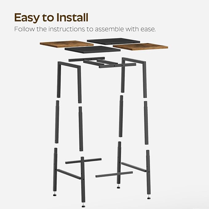 Bar Table, Kitchen Dining Table, Bar Counter Height Table, Pub Color Matching - Image 7