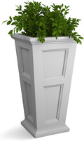 Mayne Fairfield 34-Inch Tall Planter – Weather-Resistant Self-Watering by Mayne