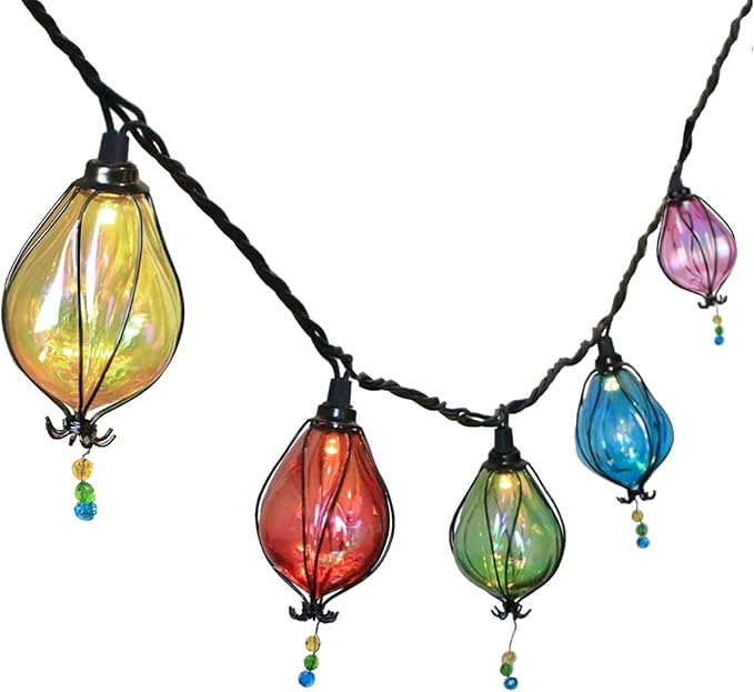 Vigdur Multicolor Outdoor String Lights by Vigdur
