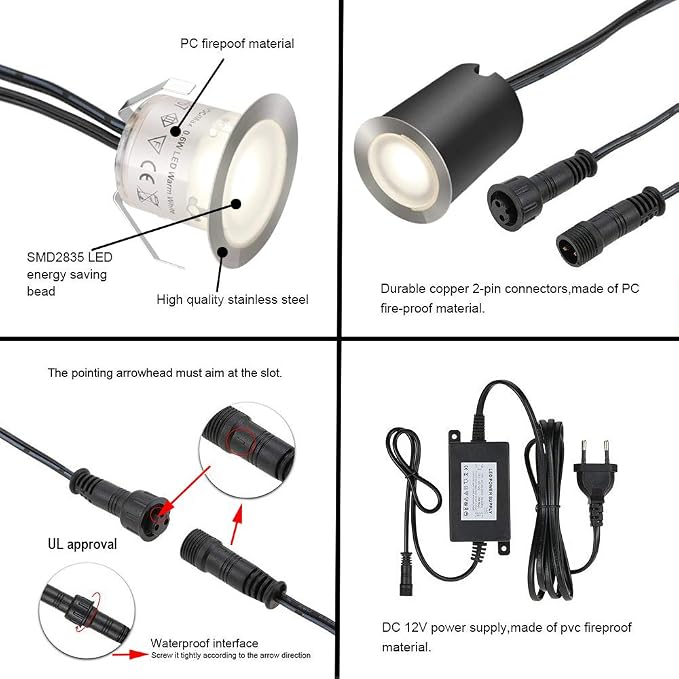 SMY Lighting Recessed LED Deck Light Kits - Image 6