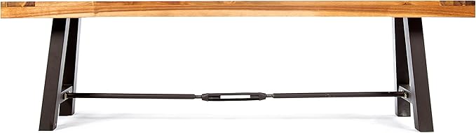 Christopher Knight Home Catriona Outdoor Acacia Wood Bench - Image 5