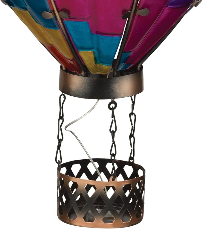 Regal Art & Gift Hot Air Balloon Solar Lantern – Hanging Solar-Powered LED - Image 5