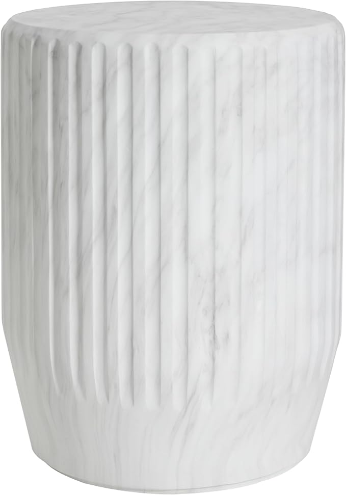 Christopher Knight Home Jayme Lightweight Concrete End Table, Outdoor Cylinder - Image 6