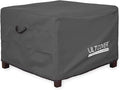 ULTCOVER Waterproof Patio Ottoman Cover Rectangular Outdoor Side Table by ULTCOVER