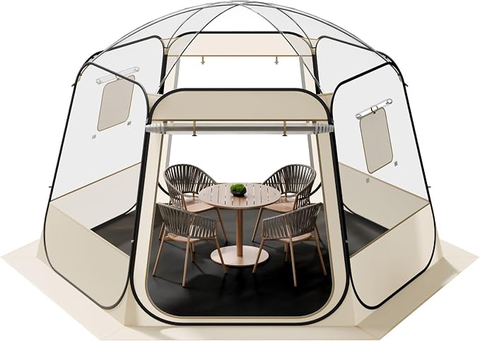 VEVOR Pop up Sports Tent, 8 Sizes Optional Clear Bubble Tent - Image 8