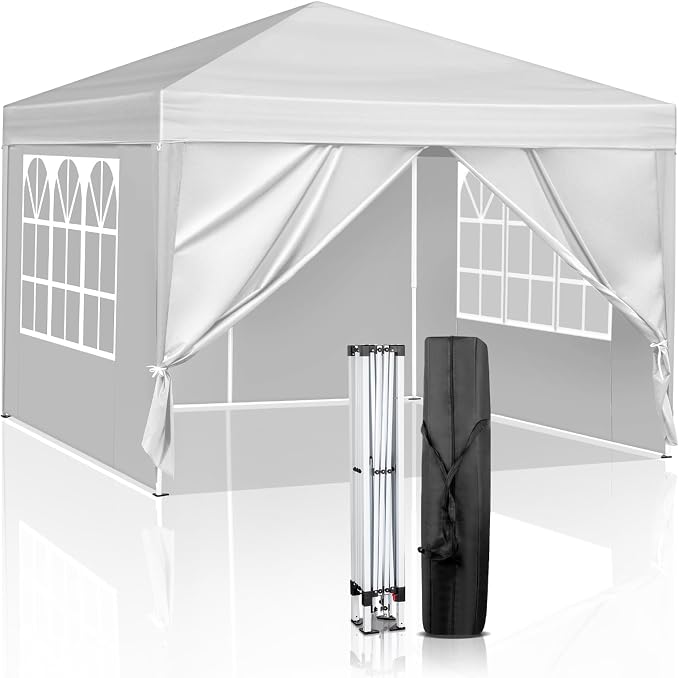 Outvita 10x10ft Ez Pop Up Canopy, Portable Instant Canopy Tent by Outvita
