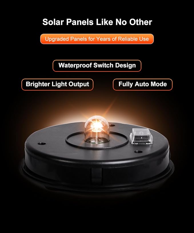 Hummingbird Solar Lanterns Outdoor Waterproof Garden Decor Birthday Gifts - Image 4