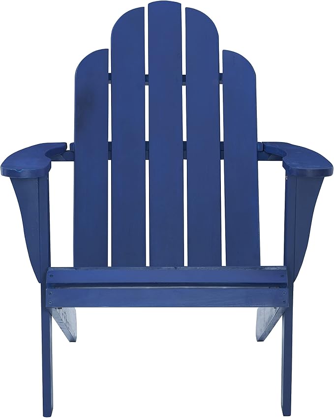 Jayde Blue Adirondack Chair by Linon - Image 4