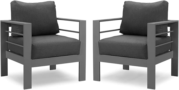 Solaste Patio Furniture Metal Armchair - Image 7