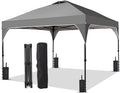 10x10FT Canopy Tent, 1-Button Push Instant Pop Up Canopy by Oneofics
