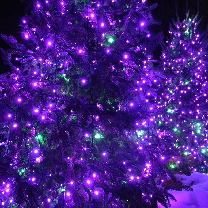 2 Pack 200 LED Solar Christmas Lights Outdoor Waterproof, Solar String Lights - Image 7