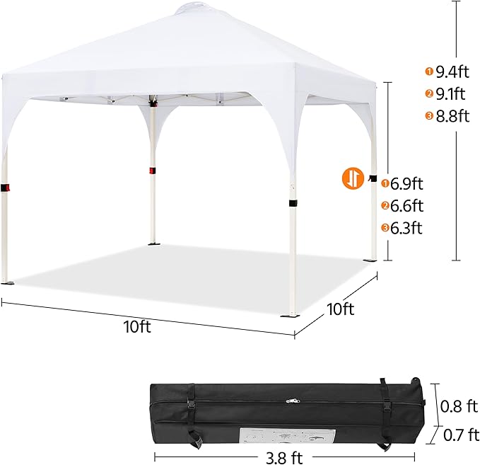 Yaheetech 10x10 Pop Up Canopy Tent - Image 5
