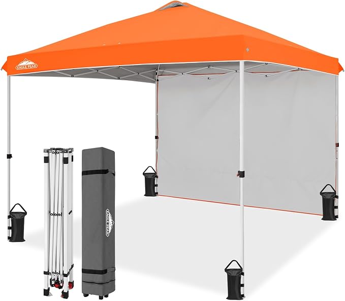 EAGLE PEAK Commercial Canopy 10x10 Pop Up Canopy Tent by EAGLEPEAK