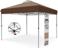 PHI VILLA 10x10ft 1-Person Setup Pop Up Canopy Tent Instant Portable Shelter w/ by PHIVILLAThepioneerofcomfortablehouseholdsupplies