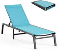 Aluminum Chaise Lounge Ourdoor by CIOKEA