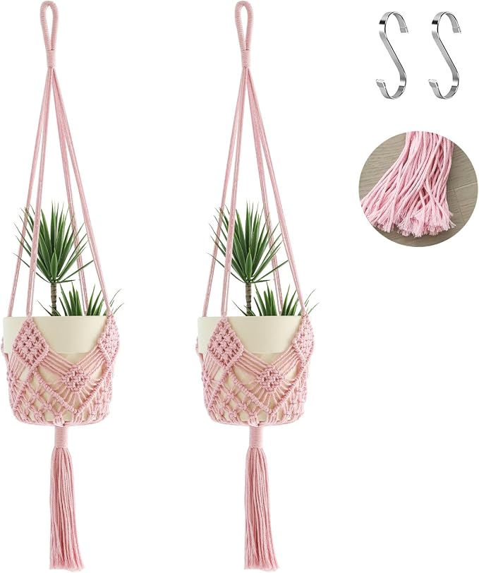 Hanging Planter with Patterns - Image 2