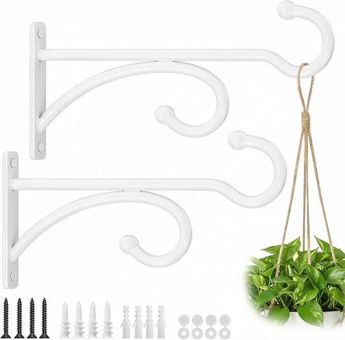 2Pack 6 Inch Plant Hangers for Hanging Baskets, Hanger for Indoor and Outdoor by AnDocK
