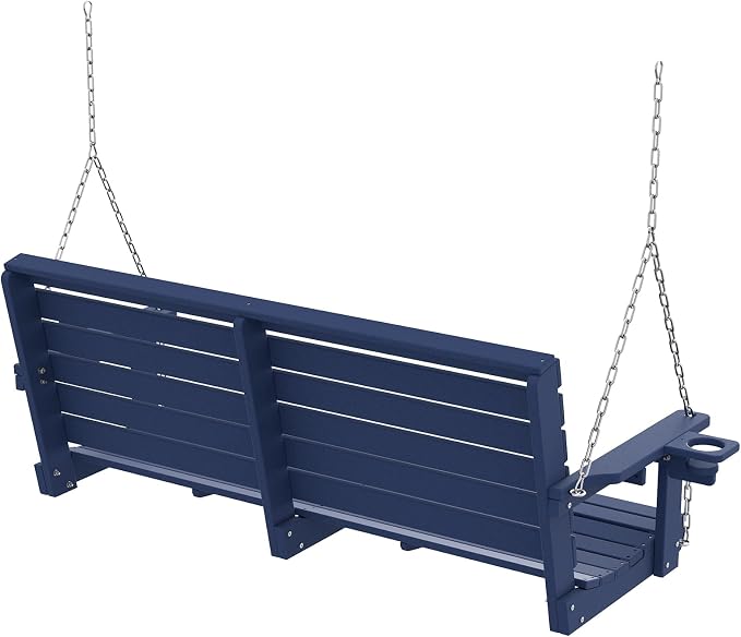 Plawdlik Porch Swings, 2 Seat Patio Chair - Image 9