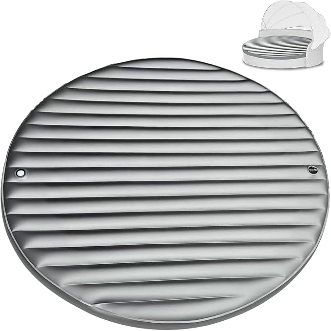 Outdoor Daybed Cushion, Round Water Bed Mattresses, Free Flow Full Wave by RJGKXE