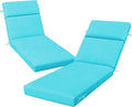 Outdoor Chaise Lounge Cushion 72" x 21" x 3", 4-Section Folding Patio Lounge by VOGVOG