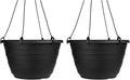 The HC Companies 11 Inch Wrapt Hanging Planters, Lightweight UV-Resistant by TheHCCompanies