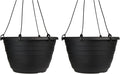 The HC Companies 13 Inch Wrapt Hanging Planters, Lightweight UV-Resistant by TheHCCompanies
