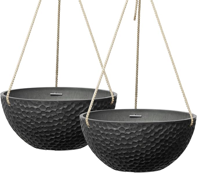 LA JOLIE MUSE Hanging Planters for Indoor Plants, Medium Hanging Planters - Image 2