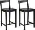 Amazon Basics Wooden Counter Height Bar Stool by AmazonBasics