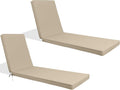 Only choice Outdoor Lounge Chair Cushions Patio Chaise Lounge Replacement by ONLYCHOICE