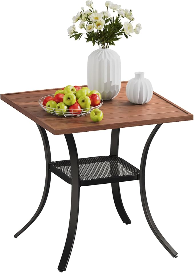 VICLLAX Small Patio Dining Table by HOME