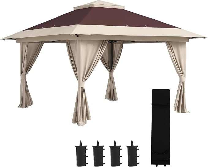 Outsunny 13' x 13' Pop Up Gazebo by Outsunny