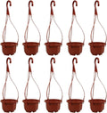 YARNOW 10 Pack Plastic Hanging Planters by YARNOW
