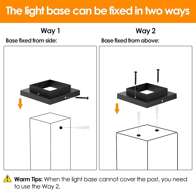 Mlambert 10 Pack Solar Post Lights Outdoor, Waterproof Fence Cap - Image 6