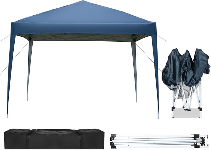 Outvita 10x10ft Ez Pop Up Outdoor Canopy Tent, Portable Commercial Instant Tent by Outvita