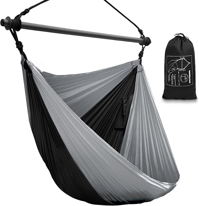 Hammock Swing Chair for Outdoor & Indoor, Lightweight & Portable by Konosnd